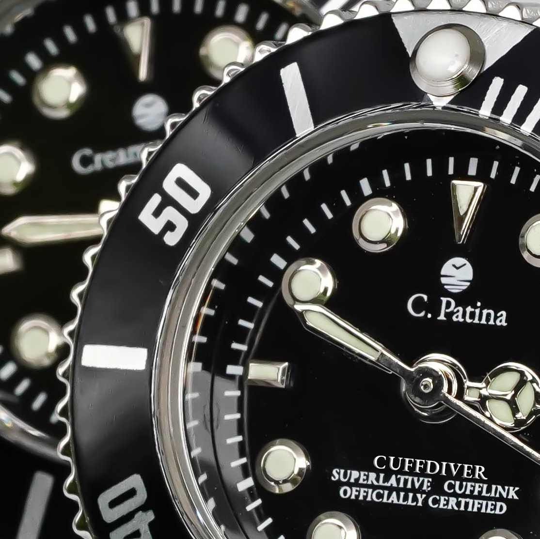 The CUFFDIVER Cufflinks