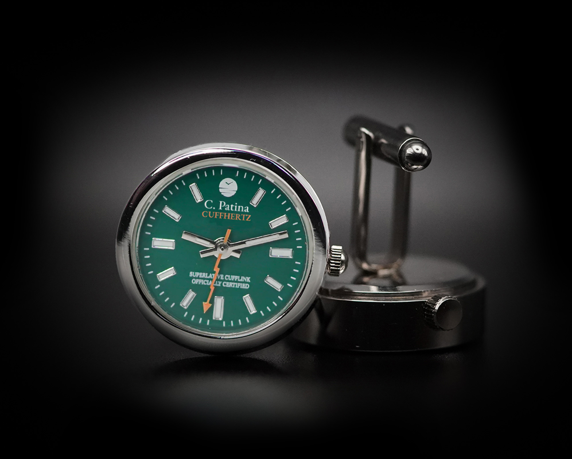 The CUFFHERTZ Cufflinks